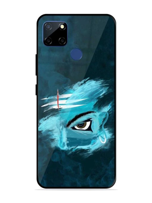 Lord Shiva Glossy Metal Phone Cover for Realme C12