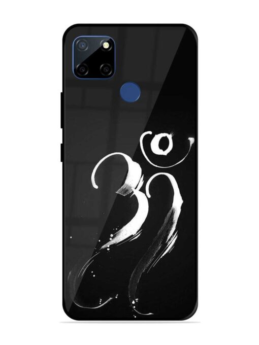 Om Logo Glossy Metal Phone Cover for Realme C12