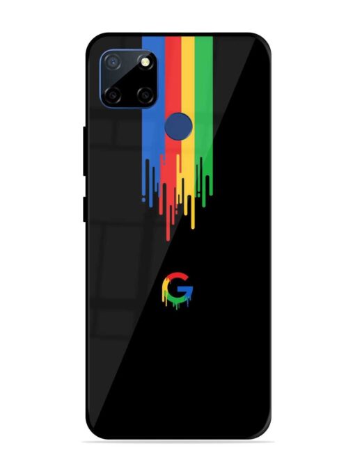 Google Logo Glossy Metal Phone Cover for Realme C12