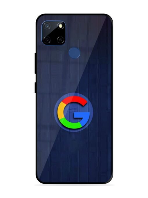 Google Logo Printed Glossy Metal TPU Phone Cover for Realme C12