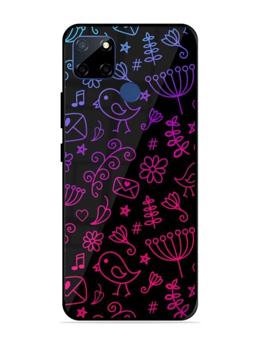 Cool Girly Glossy Metal Phone Cover for Realme C12 Zapvi