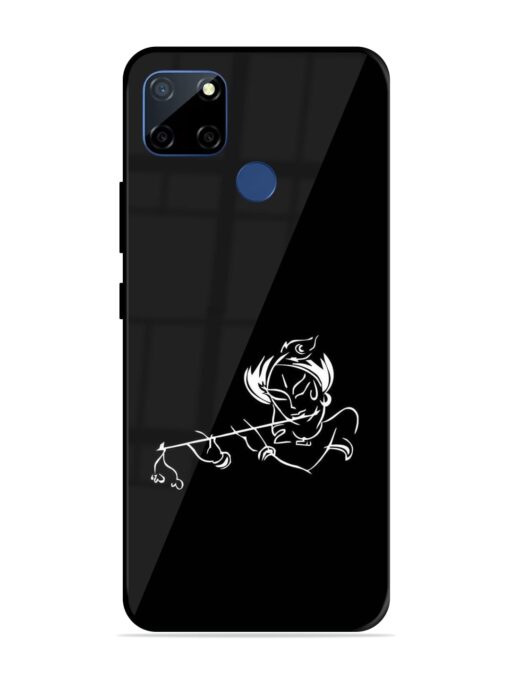 Krishna Flute Glossy Metal Phone Cover for Realme C12