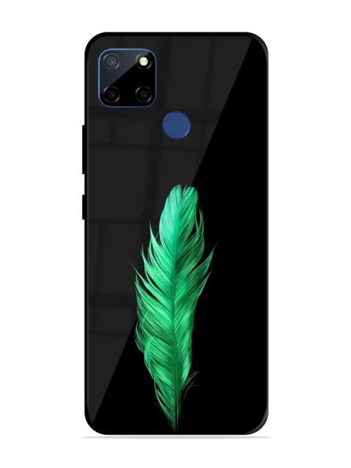 Feather Texture Glossy Metal Phone Cover for Realme C12