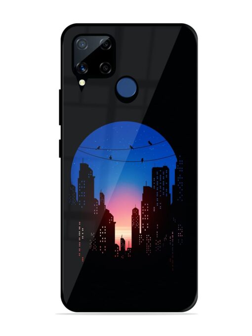 Minima City Vibe Glossy Metal Phone Cover for Realme C15 Zapvi