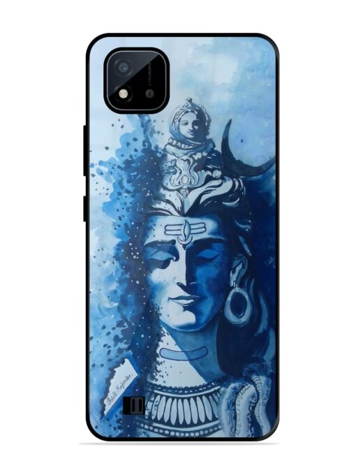 Shiv Art Glossy Metal Phone Cover for Realme C20 Zapvi