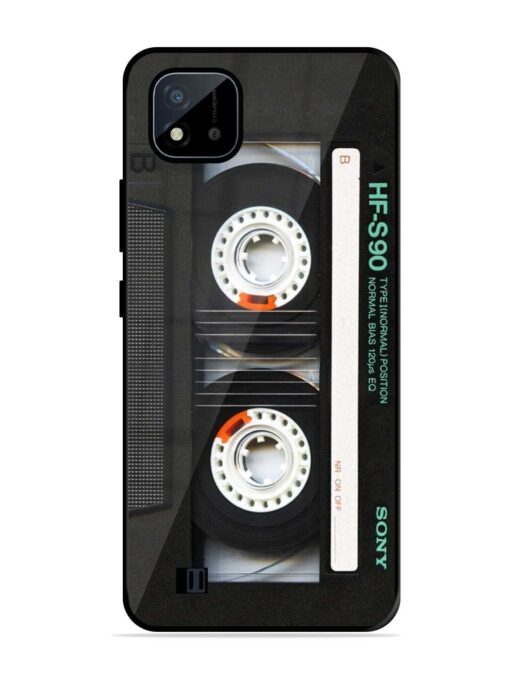 Sony Hf-S90 Cassette Glossy Metal Phone Cover for Realme C20 Zapvi