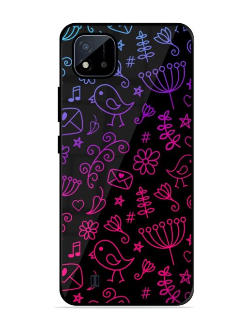 Cool Girly Glossy Metal Phone Cover for Realme C20