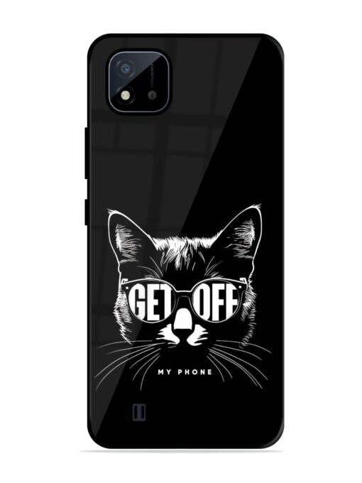 Get Off Glossy Metal TPU Phone Cover for Realme C20