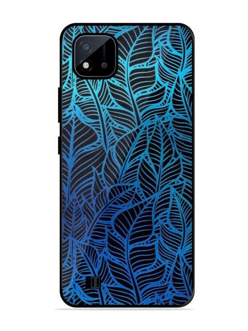 Decorative Topical Glossy Metal Phone Cover for Realme C20