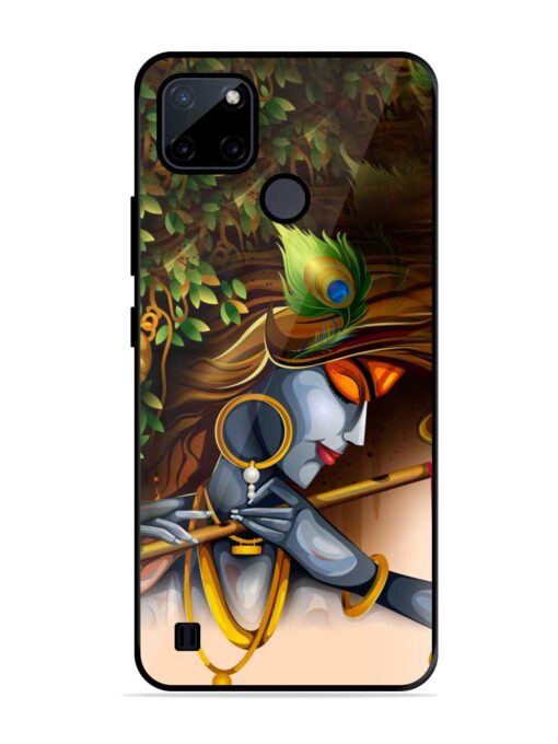 Krishna Glossy Metal Phone Cover for Realme C21Y