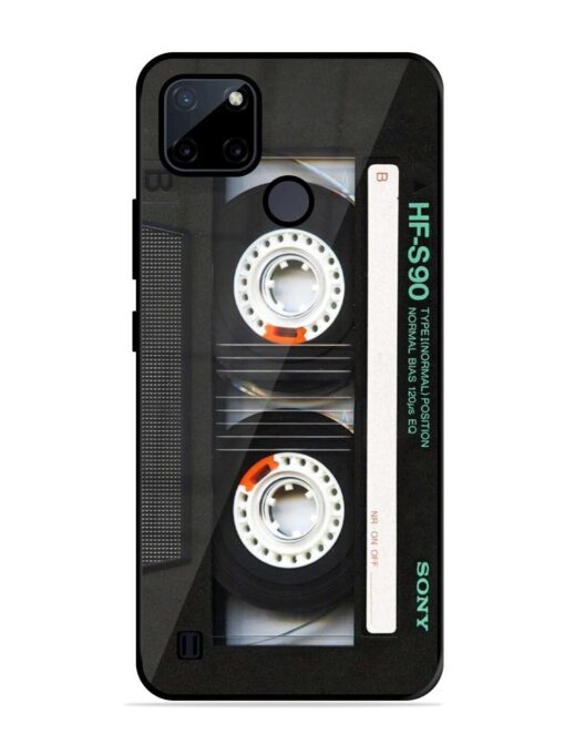 Sony Hf-S90 Cassette Glossy Metal Phone Cover for Realme C21Y Zapvi