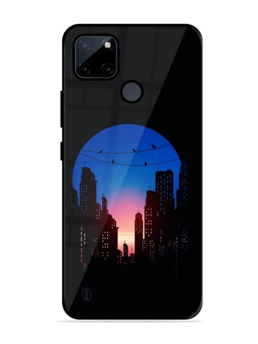 Minima City Vibe Glossy Metal Phone Cover for Realme C21Y