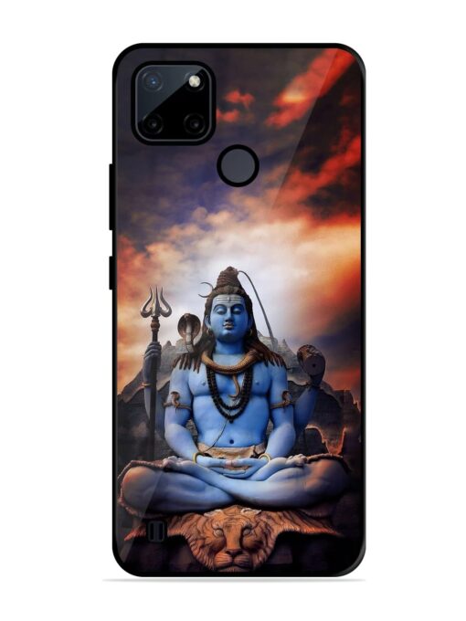 Jai Jai Shiv Glossy Metal Phone Cover for Realme C21Y