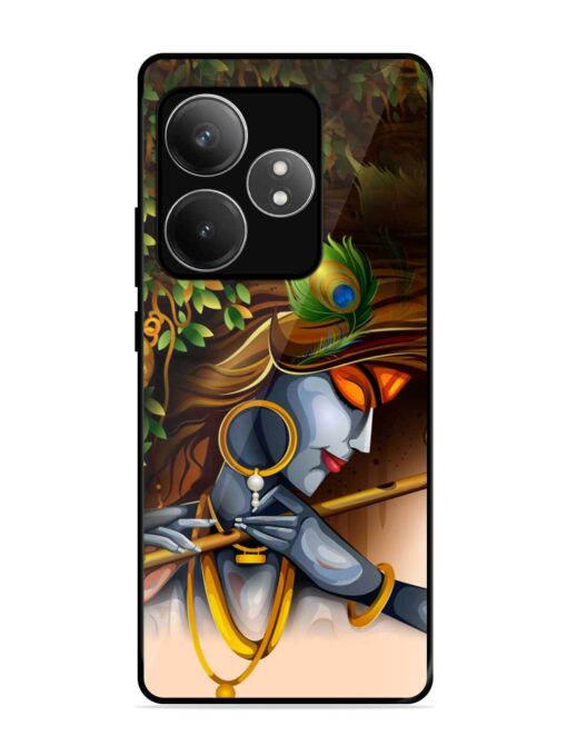 Krishna Glossy Metal Phone Cover for Realme Gt 6T (5G) Zapvi