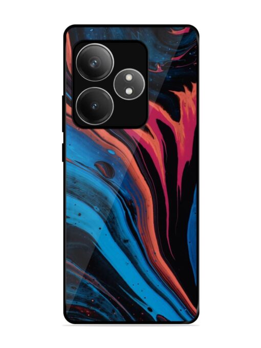 Liquefied Art Glossy Metal TPU Phone Cover for Realme Gt 6T (5G) Zapvi