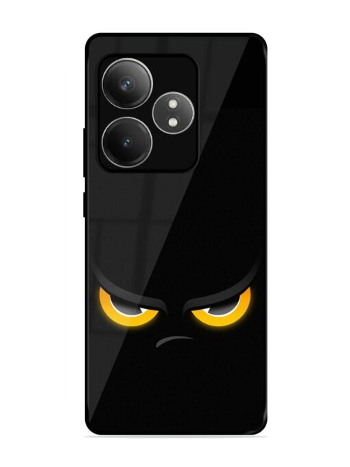 Scary Yellow Eye Glossy Metal TPU Phone Cover for Realme Gt 6T (5G) Zapvi