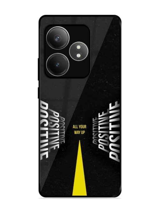 All Your Way Up Positive Glossy Metal Phone Cover for Realme Gt 6T (5G)