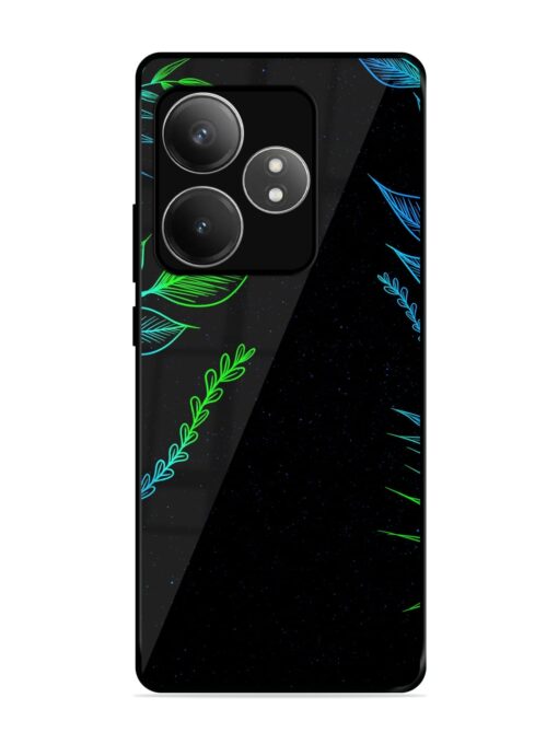 Aesthetic Neon Glossy Metal Phone Cover for Realme Gt 6T (5G)