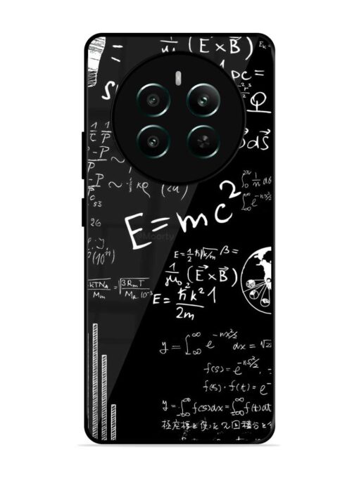 E=Mc2 Mass?Energy Equivalence Glossy Metal Phone Cover for Realme Narzo 70 (5G) Zapvi