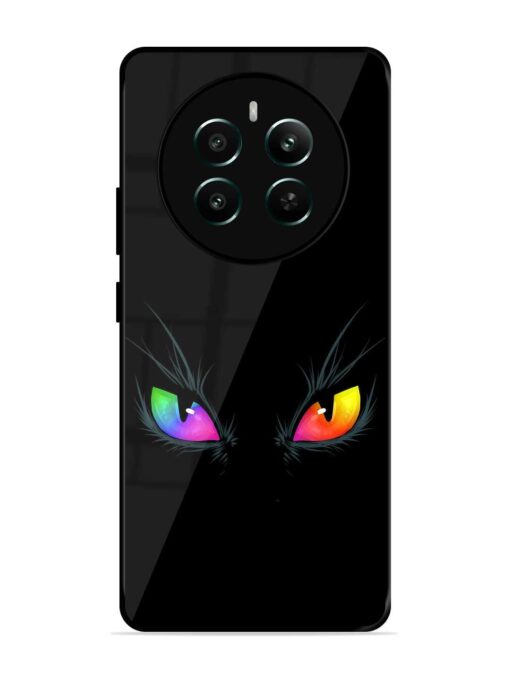 Cat Eyes Glossy Metal Phone Cover for Realme Narzo 70 (5G)