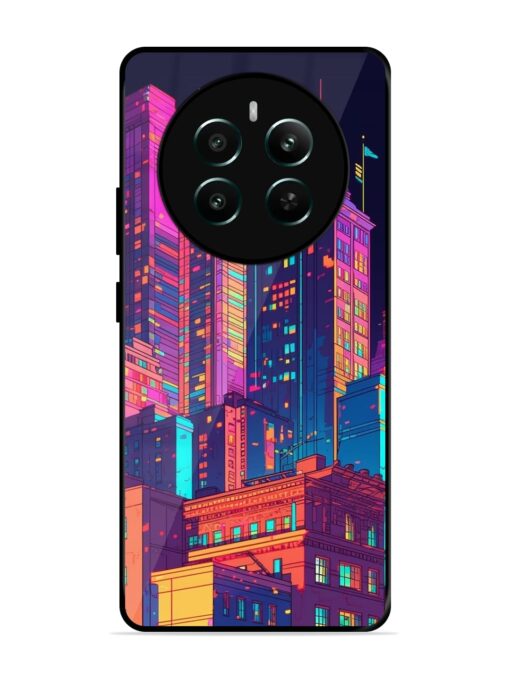 City View Glossy Metal Phone Cover for Realme Narzo 70 (5G)