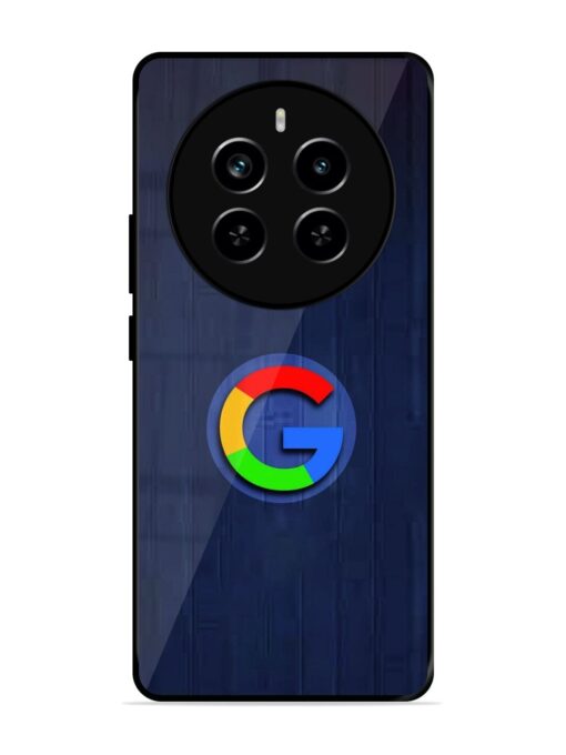 Google Logo Printed Glossy Metal TPU Phone Cover for Realme P1 Pro (5G)