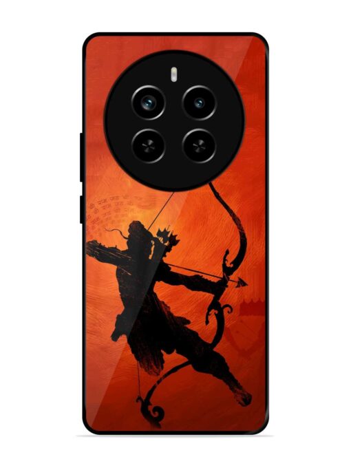 Illustration Lord Rama Glossy Metal Phone Cover for Realme P1 Pro (5G) Zapvi