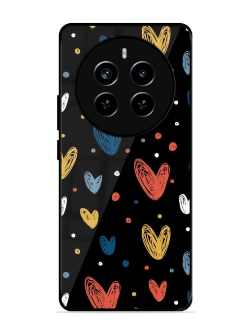 Happy Valentines Day Glossy Metal TPU Phone Cover for Realme P1 Pro (5G)