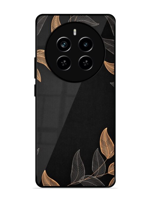 Foliage Art Glossy Metal Phone Cover for Realme P1 Pro (5G)