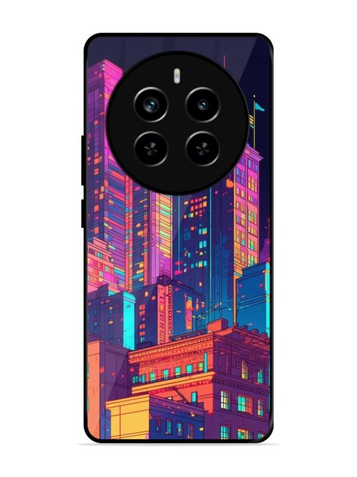 City View Glossy Metal Phone Cover for Realme P1 Pro (5G) Zapvi