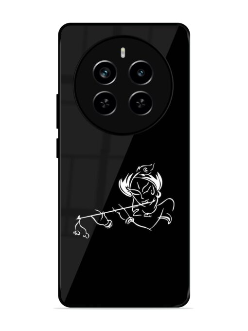 Krishna Flute Glossy Metal Phone Cover for Realme P1 Pro (5G) Zapvi