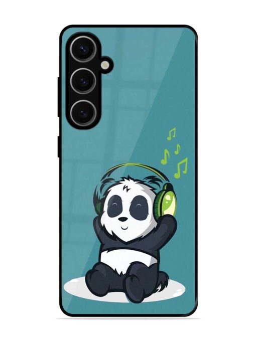 Music Panda Glossy Metal Phone Cover for Samsung Galaxy S24 Plus (5G) Zapvi