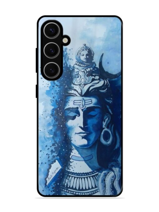 Shiv Art Glossy Metal Phone Cover for Samsung Galaxy S24 Plus (5G) Zapvi