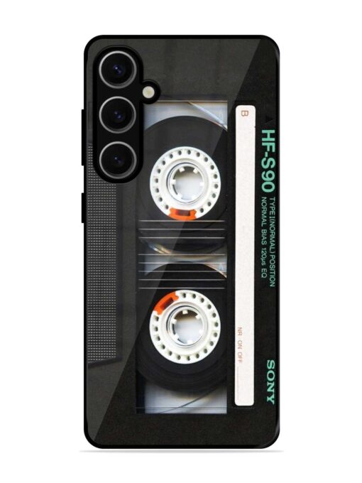 Sony Hf-S90 Cassette Glossy Metal Phone Cover for Samsung Galaxy S24 Plus (5G) Zapvi