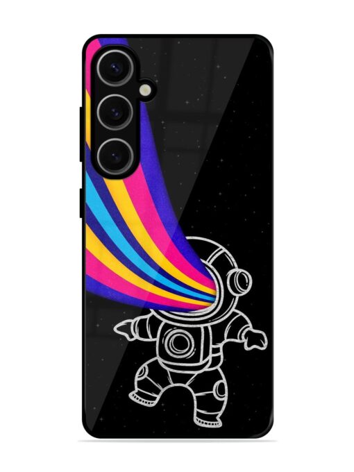 Astronaut Glossy Metal TPU Phone Cover for Samsung Galaxy S24 Plus (5G) Zapvi