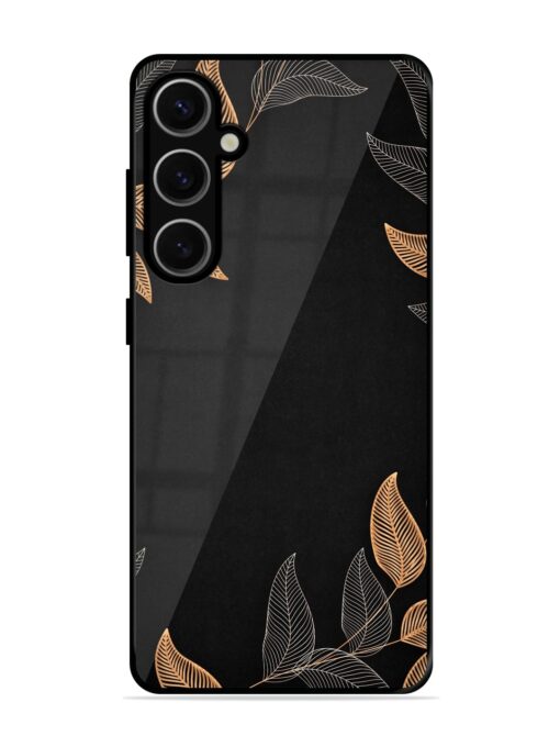 Foliage Art Glossy Metal Phone Cover for Samsung Galaxy S24 Plus (5G) Zapvi