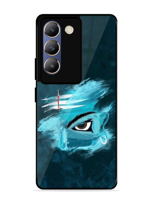 Lord Shiva Glossy Metal Phone Cover for Vivo T3 (5G)