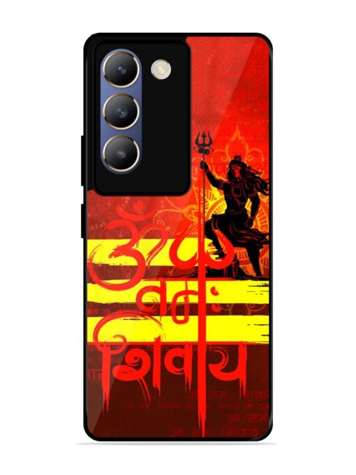 Illustration Lord Shiva Glossy Metal TPU Phone Cover for Vivo T3 (5G)