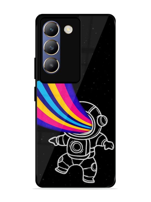 Astronaut Glossy Metal TPU Phone Cover for Vivo T3 (5G)