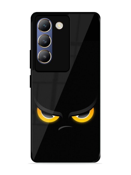 Scary Yellow Eye Glossy Metal TPU Phone Cover for Vivo T3 (5G) Zapvi