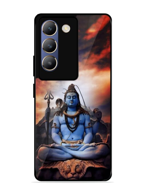 Jai Jai Shiv Glossy Metal Phone Cover for Vivo T3 (5G) Zapvi