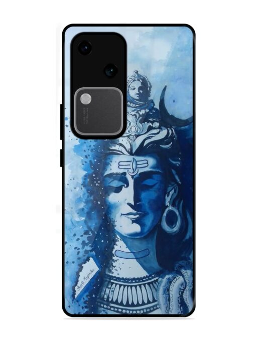 Shiv Art Glossy Metal Phone Cover for Vivo V30 (5G) Zapvi