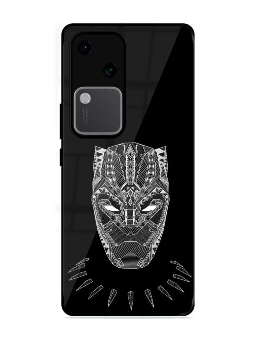 Fictional Art Glossy Metal Phone Cover for Vivo V30 (5G)