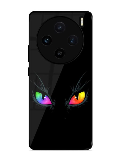 Cat Eyes Glossy Metal Phone Cover for Vivo X100 (5G) Zapvi