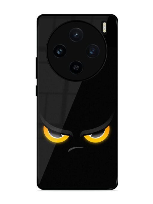 Scary Yellow Eye Glossy Metal TPU Phone Cover for Vivo X100 (5G) Zapvi