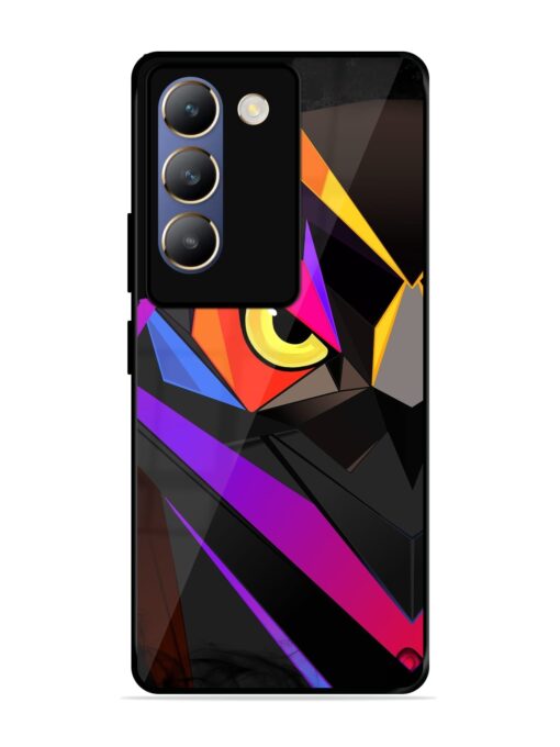 Wpap Owl Glossy Metal Phone Cover for Vivo Y200E (5G)