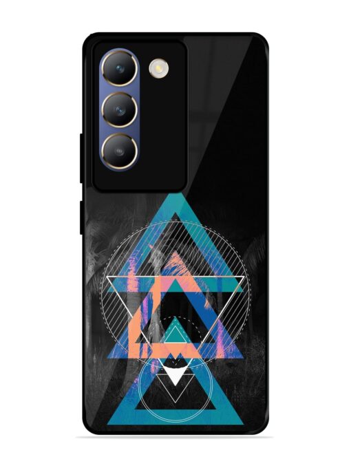 Indie Cross Glossy Metal Phone Cover for Vivo Y200E (5G) Zapvi