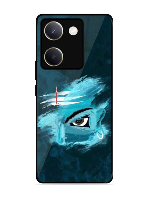 Lord Shiva Glossy Metal Phone Cover for Vivo Y200 Pro (5G) Zapvi