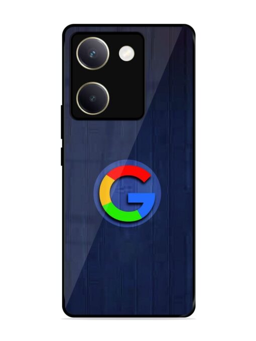 Google Logo Printed Glossy Metal TPU Phone Cover for Vivo Y200 Pro (5G) Zapvi