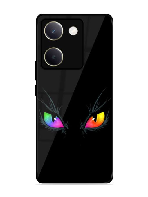 Cat Eyes Glossy Metal Phone Cover for Vivo Y200 Pro (5G) Zapvi